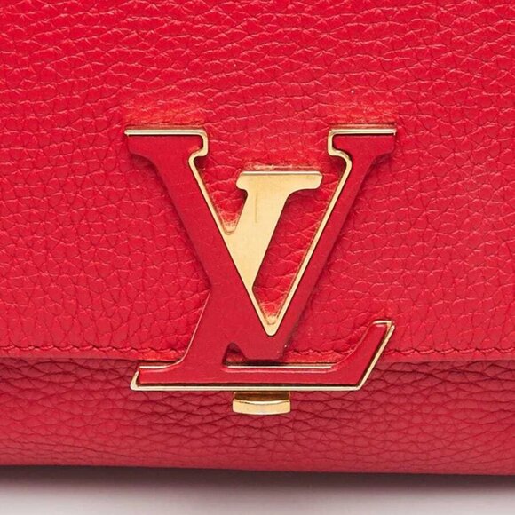 Louis Vuitton Coquelicot Taurillon Leather Volta Bag - Picture 10 of 10